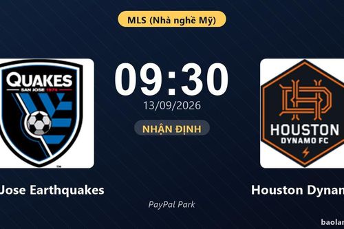 Nhận định San Jose Earthquakes vs Houston Dynamo: Cơ hội bám đuổi ngôi đầu