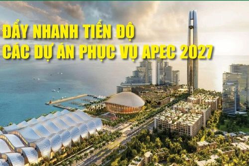 Infographics: Tình hình thực hiện, giải ngân các dự án phục vụ hội nghị APEC 2027
