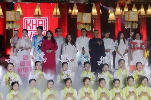 Chương trình nghệ thuật 'Khai Văn': Tôn vinh đạo học Việt Nam, lan tỏa tinh thần hiếu học và khát vọng cống hiến
