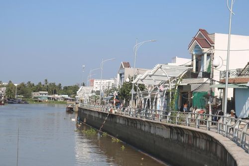 Cần Thơ đầu tư gần 125 tỷ đồng xây kè chống sạt lở tại xã Châu Thành