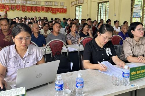 Xã Kim Đồng tập huấn kiến thức an toàn thực phẩm cho 120 học viên