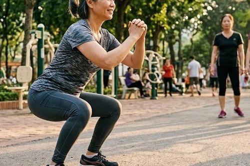 Sau tuổi 50, tập chân có giúp giảm mỡ toàn thân?