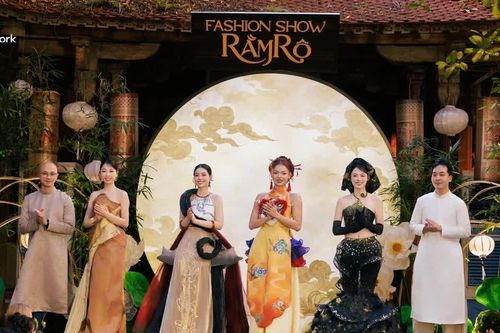 Fashion show Rằm Rộ: Á hậu Châu Anh - Vân Nhi sáng bừng, Mai Ngô 'bung skill'