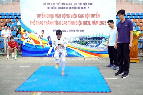 Điện Biên chủ động tạo nguồn vận động viên kế cận