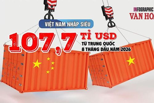 161,9 tỉ USD hàng Trung Quốc vào Việt Nam: Vì sao nhập siêu tới 107,7 tỉ USD?