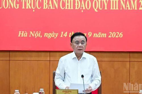 Thường trực Ban Bí thư Trần Cẩm Tú chủ trì họp Thường trực Ban Chỉ đạo 35 Trung ương