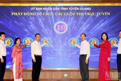 Tuyên Quang phát động cuộc thi trực tuyến tìm hiểu Nghị quyết 57 và chuyển đổi số