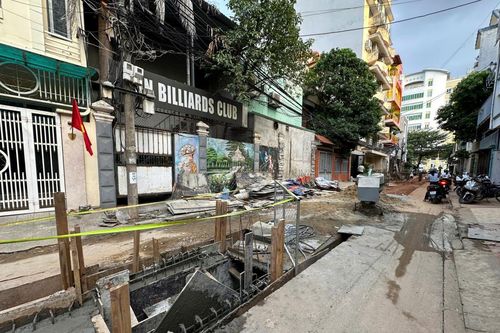 Người dân bức xúc vì tuyến đường nội thành Đà Nẵng thi công kéo dài