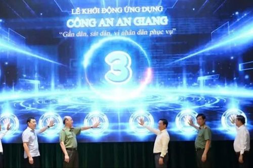 Ra mắt ứng dụng Công an An Giang, thêm kênh tương tác với nhân dân