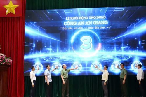 Ra mắt ứng dụng Công an An Giang, thêm kênh tương tác với nhân dân