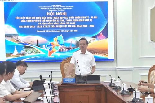 TPHCM cùng Đông Nam bộ, ĐBSCL tăng cường hợp tác phát triển kinh tế - xã hội