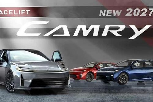 Toyota Camry 2027 lộ diện, tinh chỉnh thiết kế thực dụng hơn
