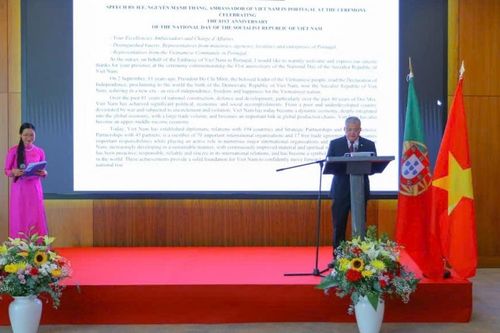 Chiêu đãi kỷ niệm 81 năm Quốc khánh Việt Nam tại Bồ Đào Nha
