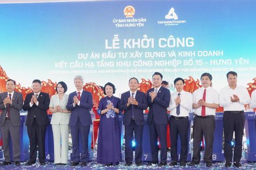 Hưng Yên: Khởi công hai dự án khu, cụm công nghiệp quy mô hơn 3.400 tỷ đồng tại xã Nguyễn Trãi