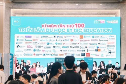 Các đại học Top 100 thế giới tham dự triển lãm du học ISC Education