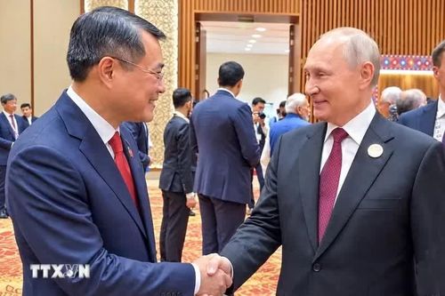 Thủ tướng Lê Minh Hưng gặp lãnh đạo các nước, tổ chức quốc tế bên lề thượng đỉnh BRICS