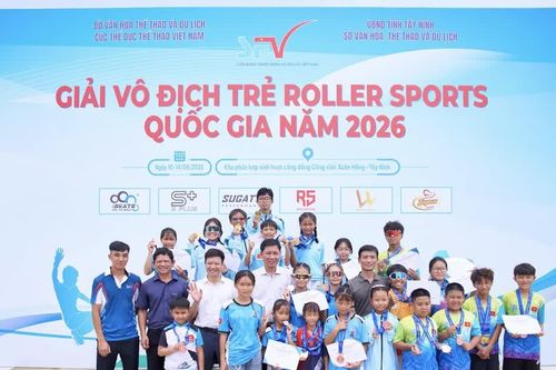 TPHCM dẫn đầu Giải vô địch trẻ Roller Sports quốc gia 2026