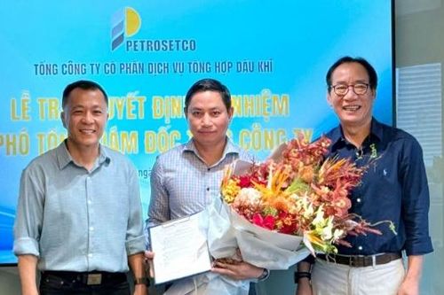 PETROSETCO trao quyết định bổ nhiệm Phó Tổng Giám đốc