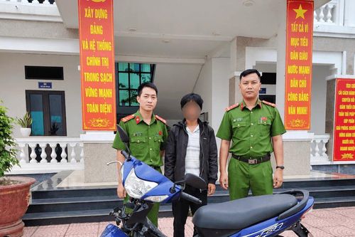 Bắt đối tượng trộm xe máy trên đường đi tiêu thụ