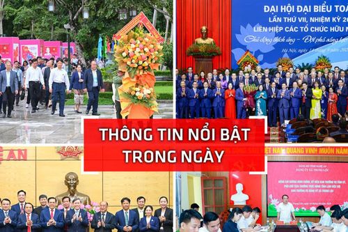 Nghệ An: Thông tin nổi bật ngày 14/9