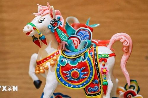 Khi tò he và sơn mài Việt Nam 'kể chuyện' tại BRICS BAZAAR 2026