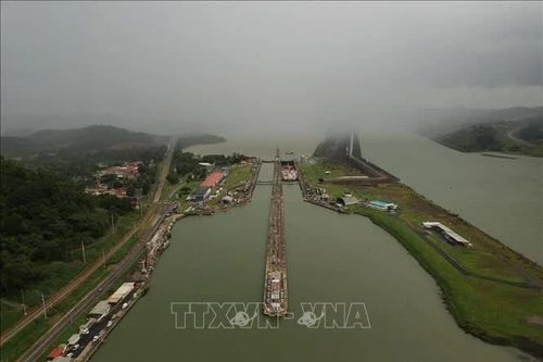 Kênh đào Panama đối mặt nguy cơ tiếp tục hạn chế tàu qua lại