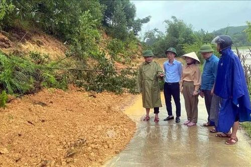 Hà Tĩnh hỗ trợ, khắc phục hậu quả mưa lớn