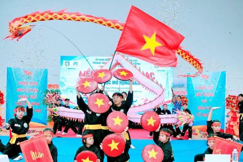 Sôi động Liên hoan Võ nhạc phường An Lạc lần thứ nhất