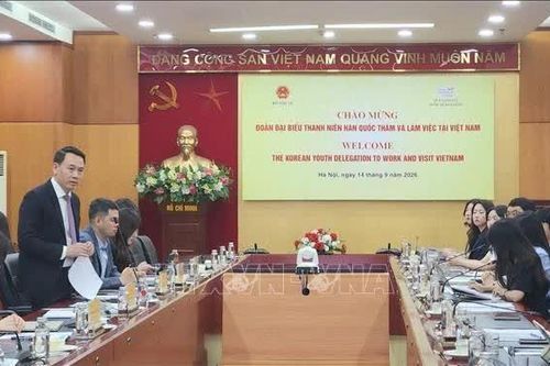 Việt Nam - Hàn Quốc thúc đẩy hợp tác, phát huy vai trò thanh niên