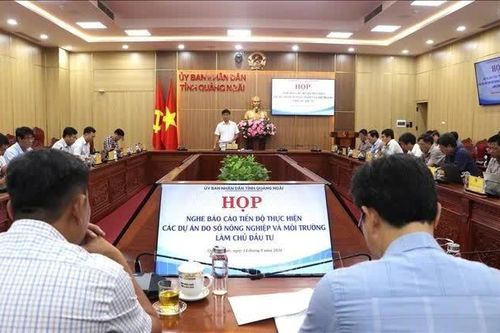 Quảng Ngãi chạy nước rút giải ngân, tháo gỡ vướng mắc các dự án