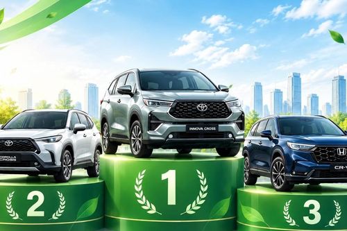 Top xe Hybrid bán chạy nhất thị trường Việt tháng 8/2026