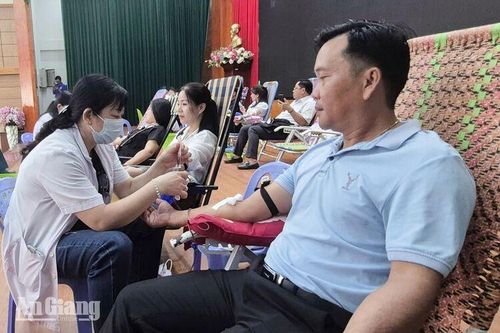 Phú Quốc tiếp nhận 440 đơn vị máu trong đợt hiến máu tình nguyện