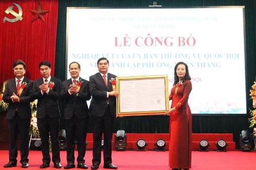 Phó Bí thư Thường trực Tỉnh ủy Nguyễn Thị Hương: Định hướng phường Nhân Thắng thành đô thị dịch vụ, thương mại, cư trú hiện đại gắn với sân bay quốc tế Gia Bình