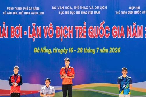 Đội tuyển lặn Đà Nẵng chinh phục đấu trường trẻ châu lục