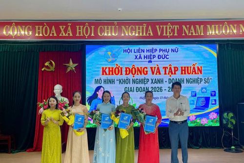 Hiệp Đức ra mắt mô hình 'Khởi nghiệp xanh - Doanh nghiệp số'