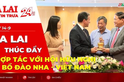 Điểm tin trưa: Gia Lai thúc đẩy hợp tác với Hội Hữu nghị Bồ Đào Nha - Việt Nam