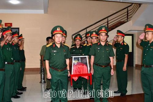 Lai Châu bàn giao hài cốt liệt sĩ Mai Sỹ Yên hy sinh trong kháng chiến chống Pháp