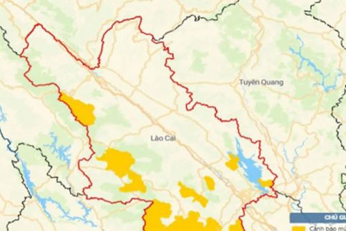 Cảnh báo nguy cơ lũ quét, sạt lở đất tại 21 xã, phường ở Lào Cai