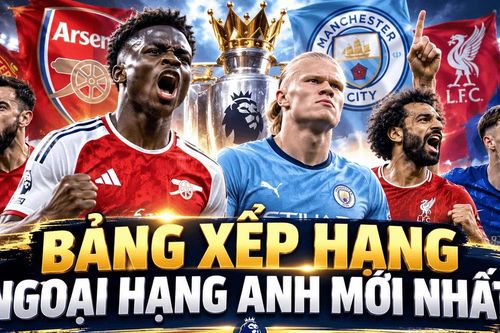 Kết quả, BXH Ngoại hạng Anh mới nhất: Arsenal giữ đỉnh, Man City sát nút, MU tụt sâu