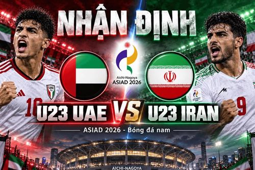 Nhận định bóng đá U23 UAE vs U23 Iran: Cuộc tái đấu sau màn rượt đuổi 5 bàn