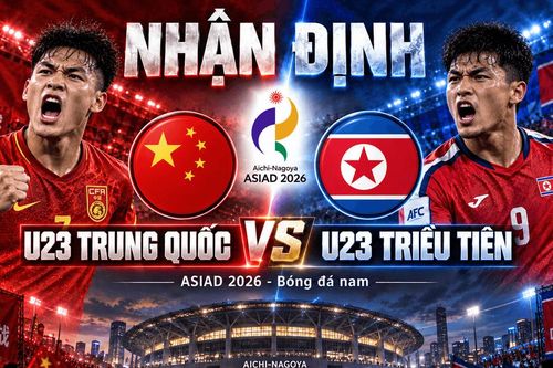 Nhận định bóng đá U23 Trung Quốc vs U23 Triều Tiên: Chuỗi sạch lưới gặp 'bức tường' thể lực