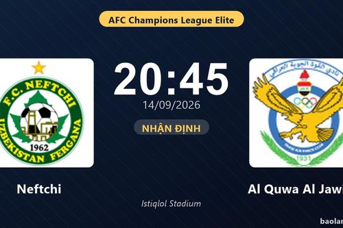 Nhận định Neftchi vs Al Quwa Al Jawiya: Điểm nóng cuộc đua tốp đầu