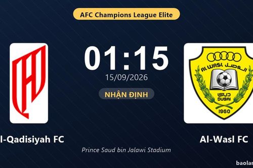 Nhận định Al-Qadisiyah FC vs Al-Wasl FC: Màn so tài của hai đội vào phom