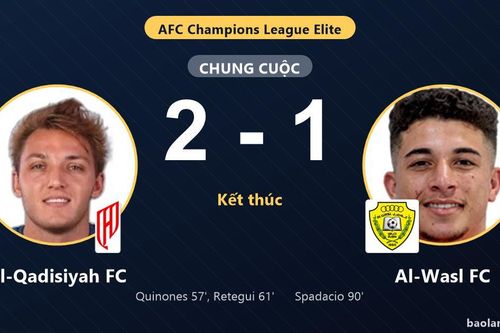Hạ Al-Wasl FC 2-1, Al-Qadisiyah FC khởi đầu thuận lợi tại AFC Champions League Elite