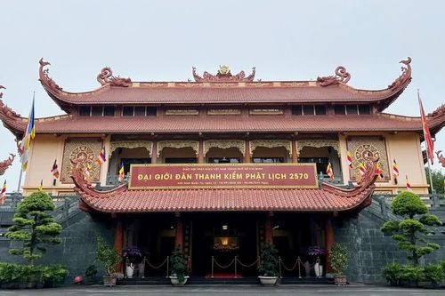 8 giờ sáng mai, 15-9: Đại giới đàn Thanh Kiểm Phật lịch 2570 chính thức khai mạc tại Việt Nam Quốc Tự