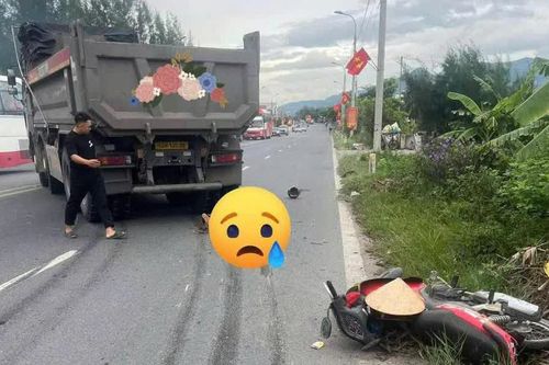 Tai nạn giao thông 14/9: Xe máy va chạm xe tải ben, một người tử vong