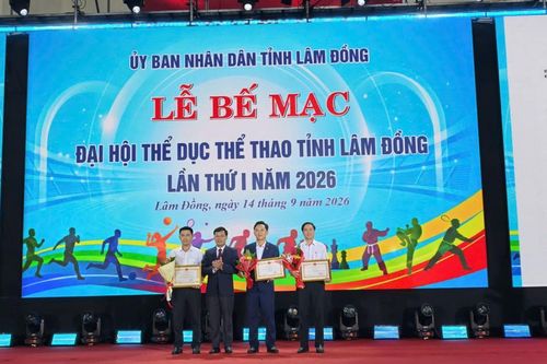 Bế mạc Đại hội TDTT tỉnh Lâm Đồng lần thứ I, trao gần 1.000 huy chương