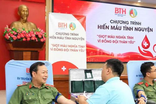 Trường Đại học ANND vượt chỉ tiêu hiến máu tình nguyện năm 2026