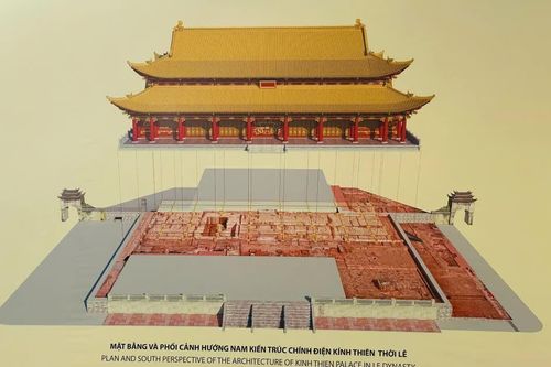 Tự tin phục dựng điện Kính Thiên – biểu tượng quyền lực của triều đình Đại Việt?