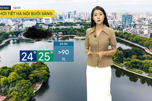 Dự báo thời tiết sáng | 14/09/2026